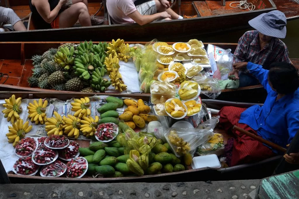 Les marchés de Bangkok et de Thaïlande