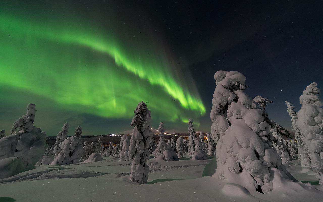 voir les aurores boreales en finlande