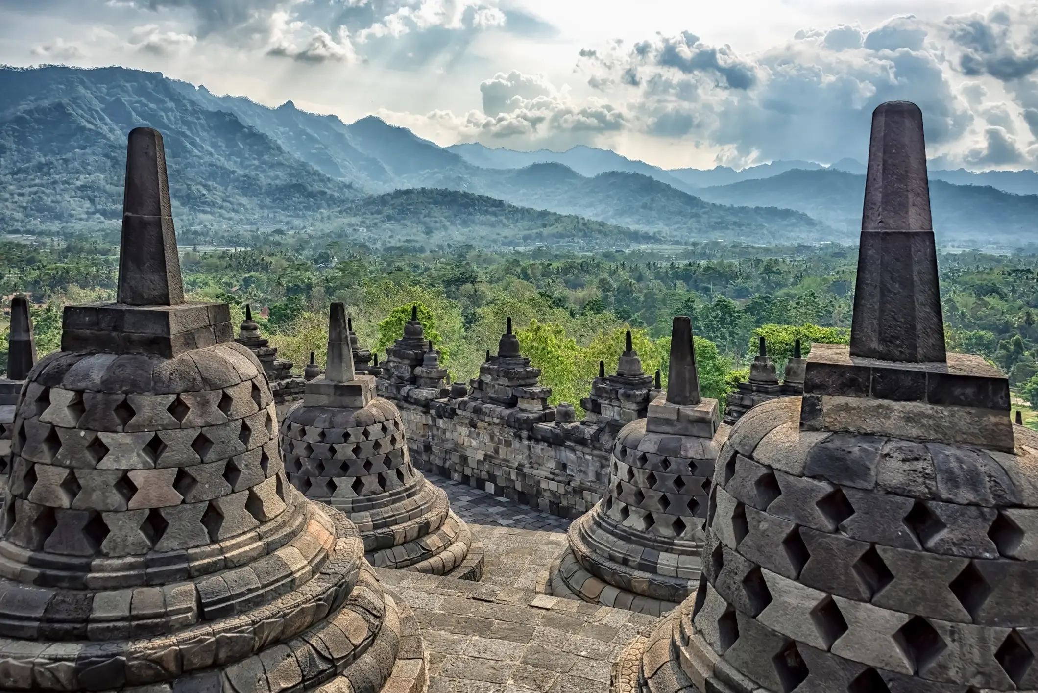 visiter borobudur indonesie