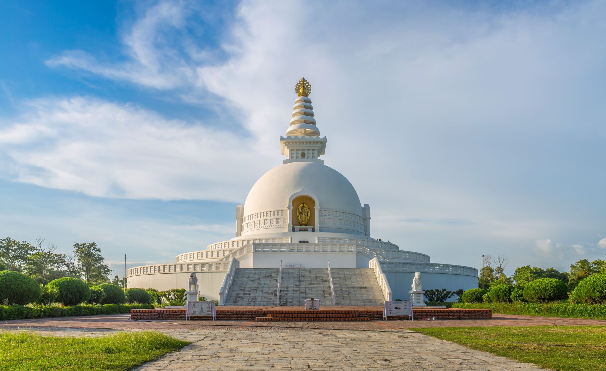 Pokhara - peace pagoda - shanti stupa nepal