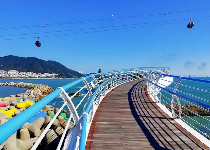 visiter busan songdo skywalk corée du sud