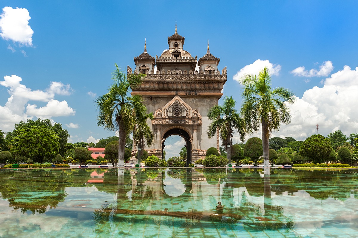 visiter Patuxai Monument In Vientiane au Laos