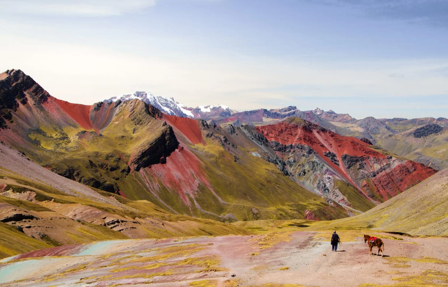 vinicunca montagne arc en ciel perou