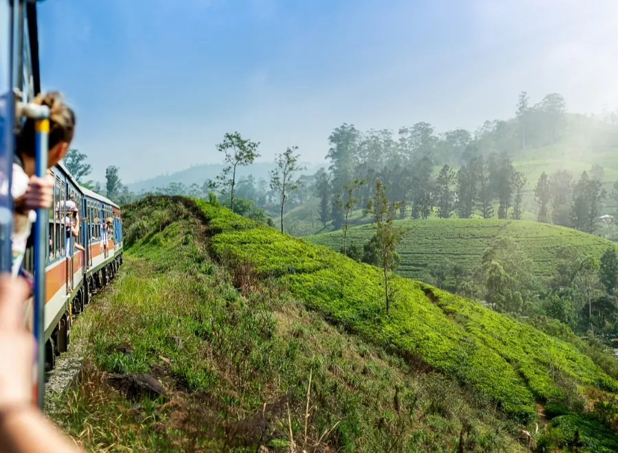 Prendre le train entre Kandy et Ella