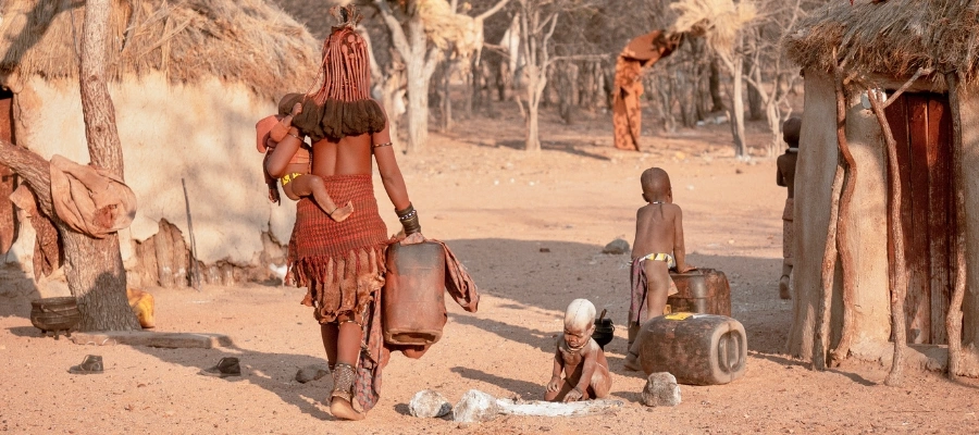 peuple Himba dans le Kaokoland