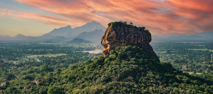 vue sur sigiriya
