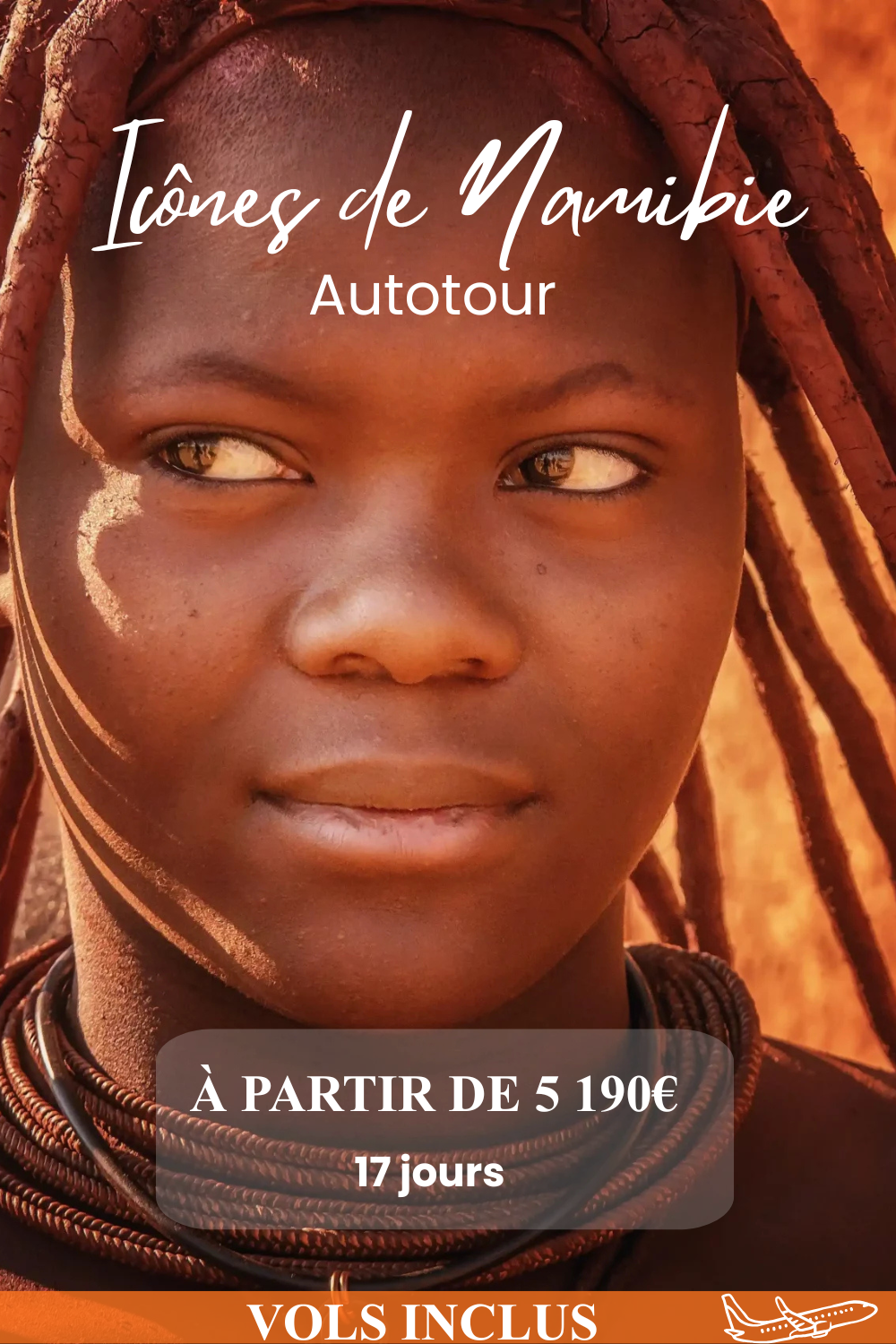 Icônes de Namibie 17 jours