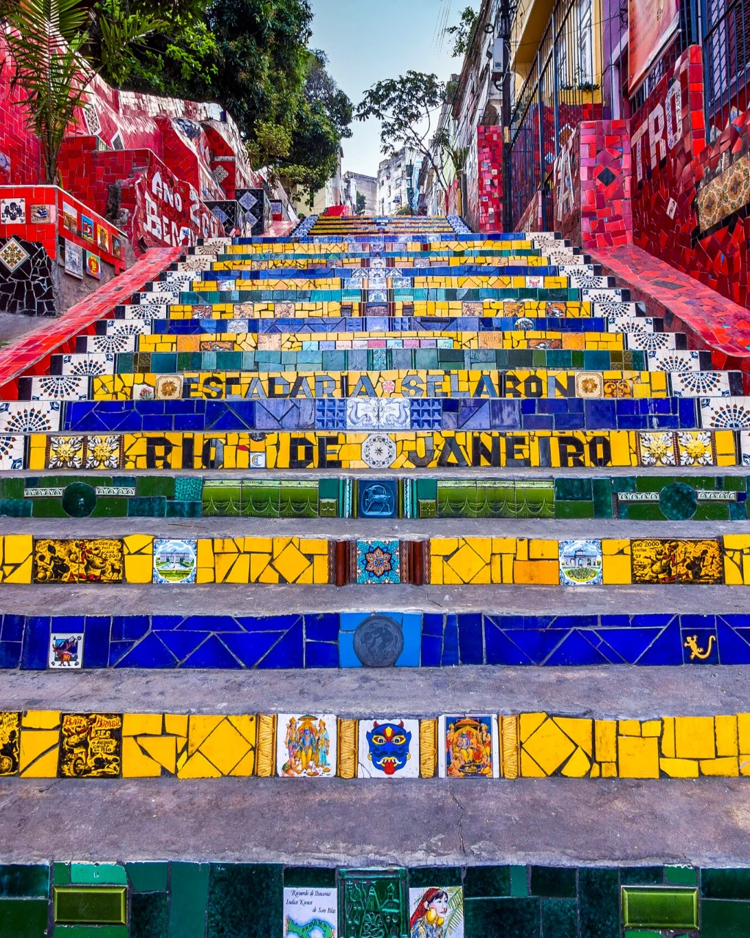 escalier bresil vertical