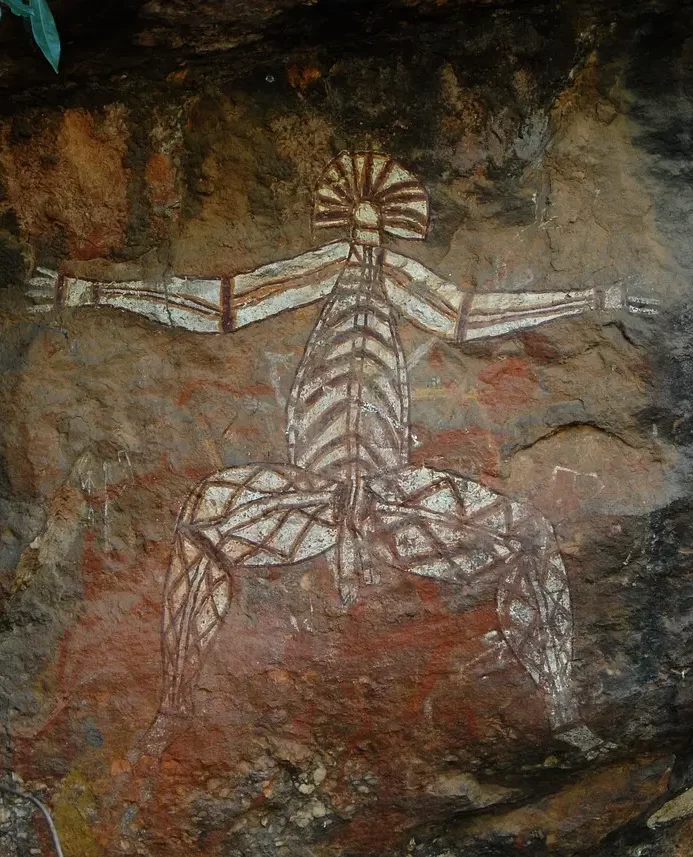 peinture kakadu